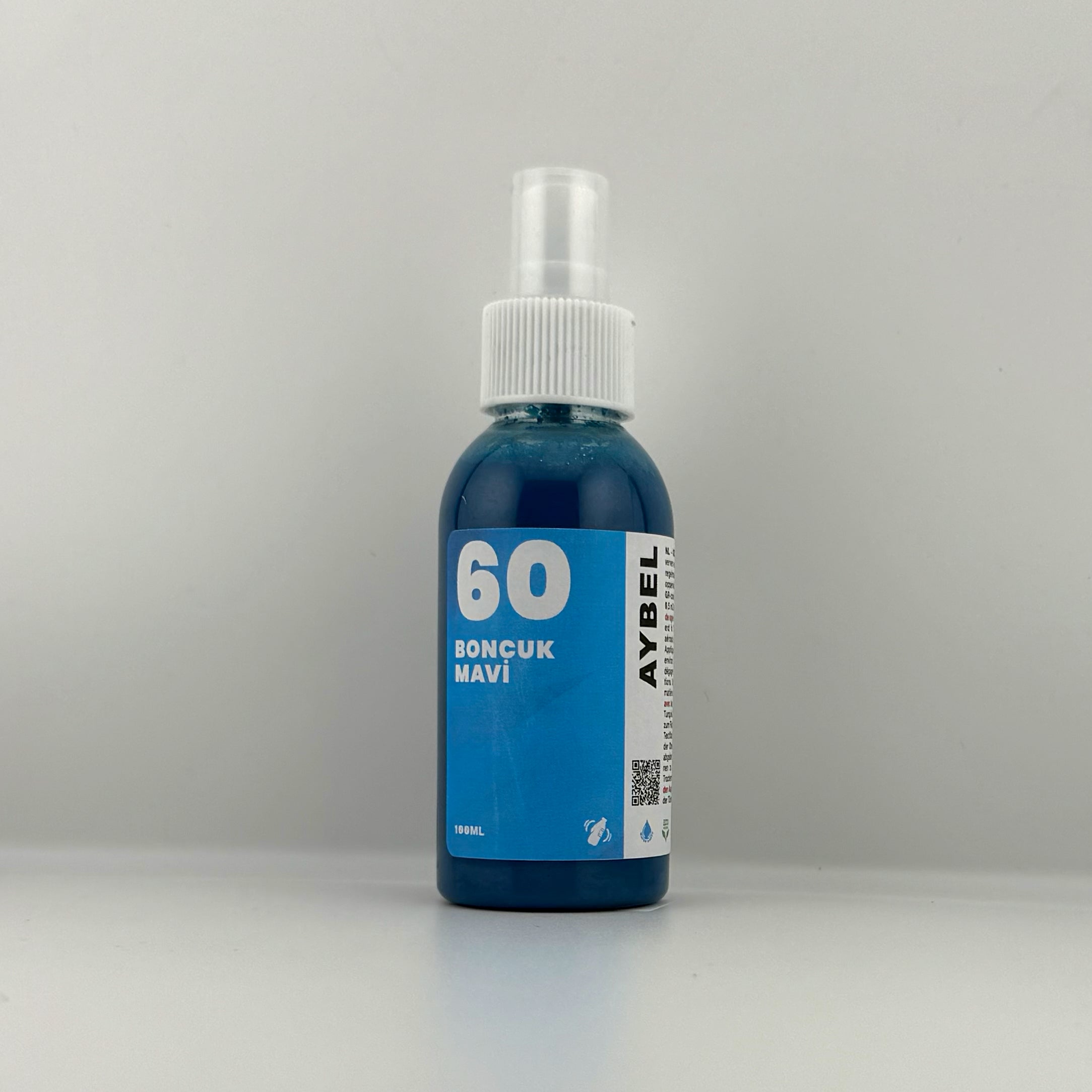 Turkis tekstilfarvespray
