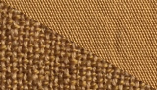 Fabric swatch dyed in sahara brown, demonstrating the vibrant color achieved with our dye on different fabrics